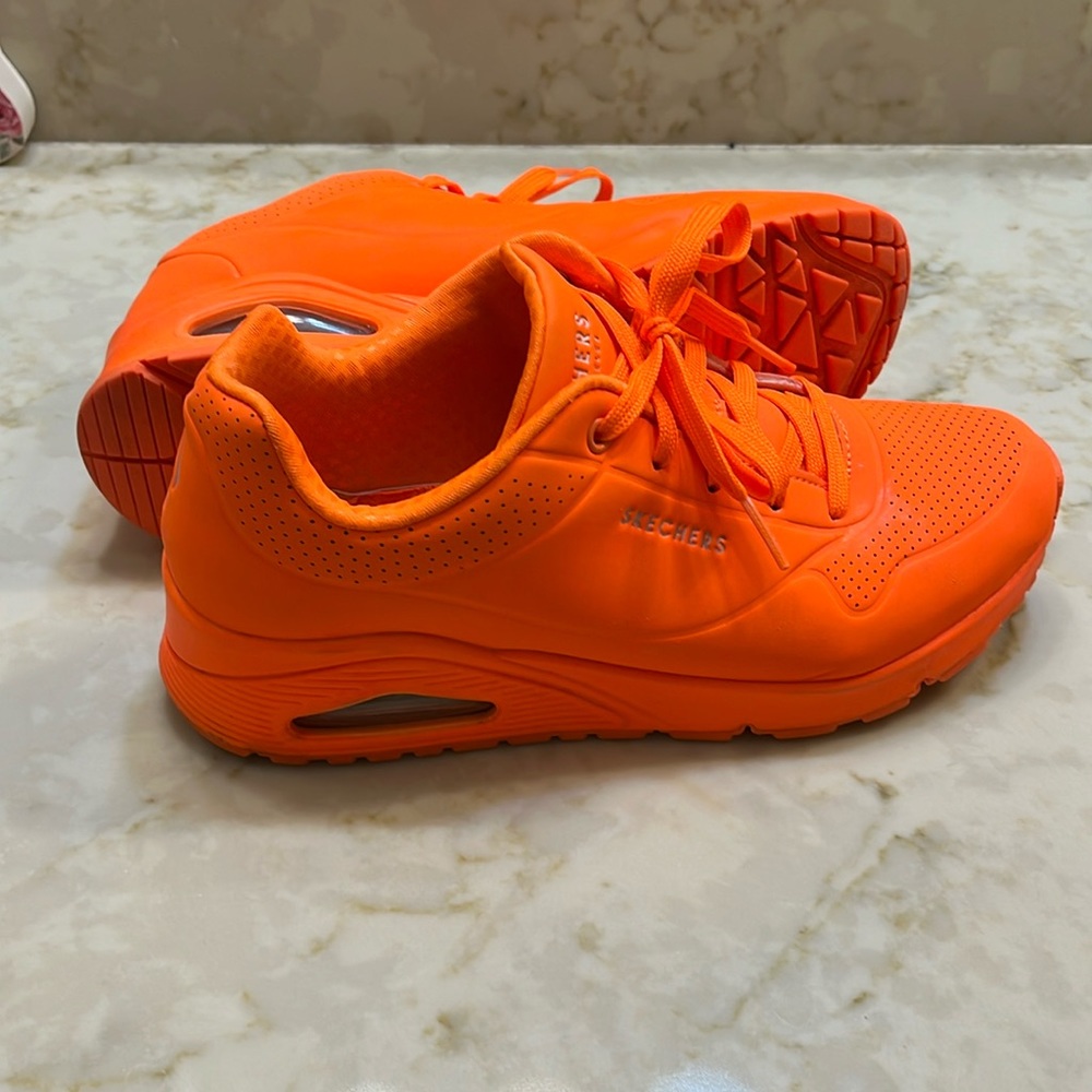 Skechers Women's Orange Sneakers